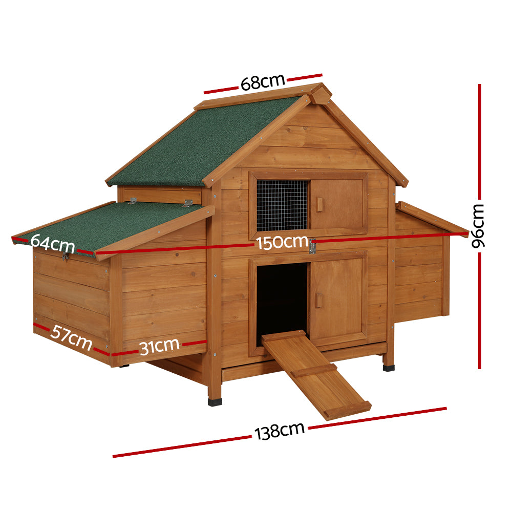 Chicken Coop 150cm x 68cm x 96cm