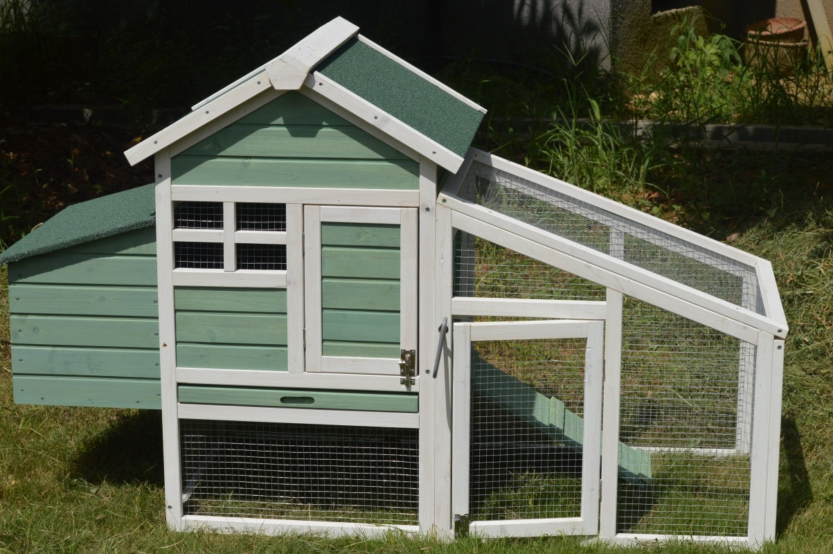 Chicken Coop with Nesting Box 150cm x 60cm x 93cm