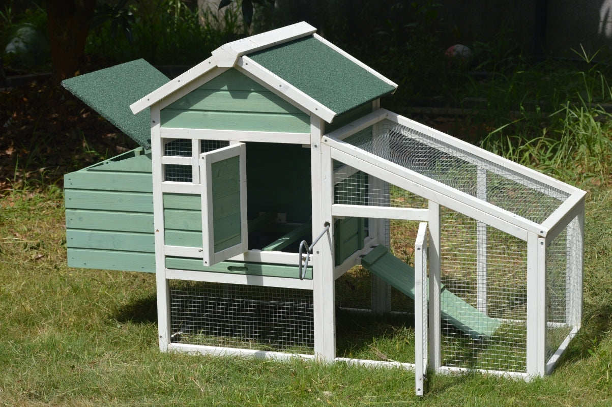 Chicken Coop with Nesting Box 150cm x 60cm x 93cm
