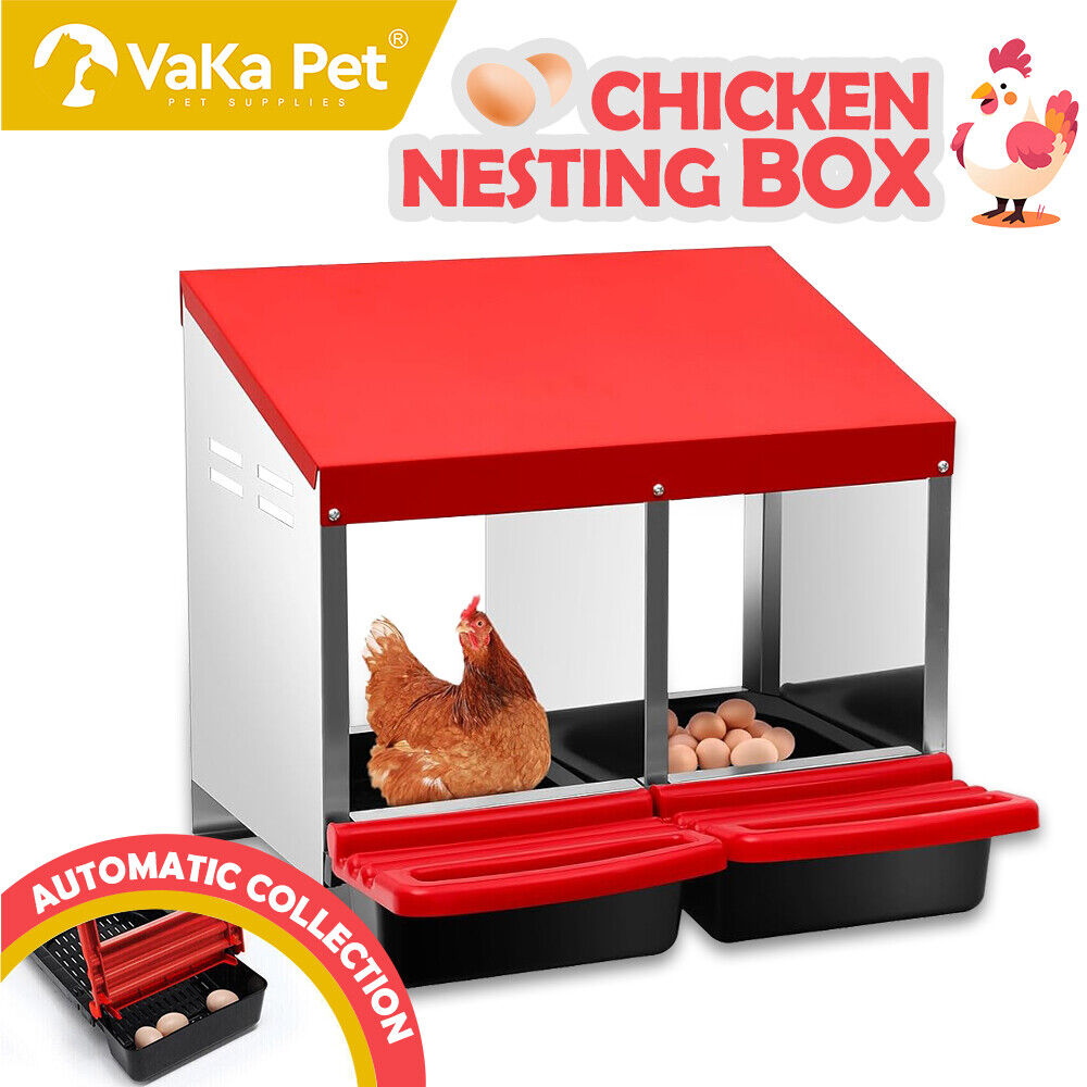 2 Hole Roll Away Lay Nesting Box