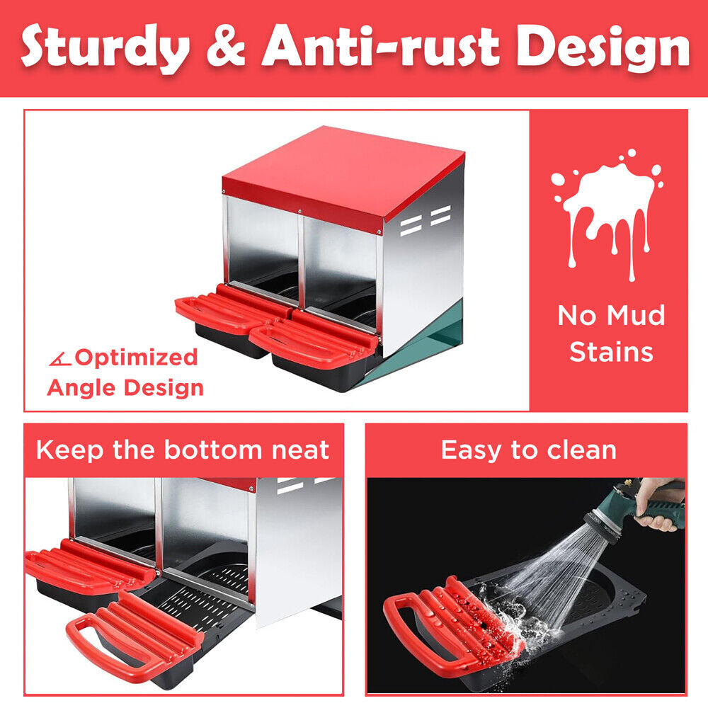 2 Hole Roll Away Lay Nesting Box
