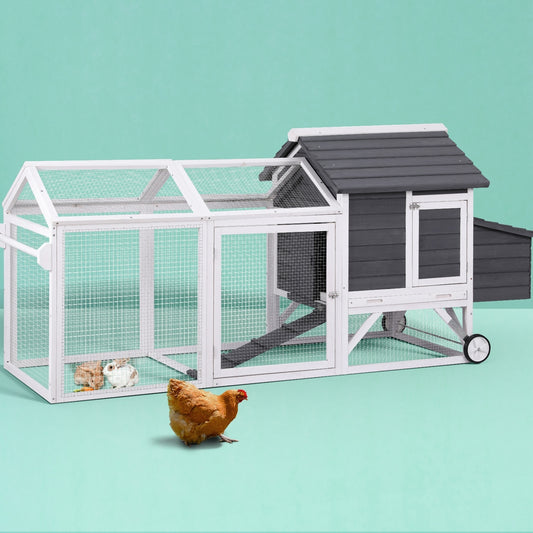 Chicken Tractor/Coop Extra Large 225cm x 80.5cm x 105cm