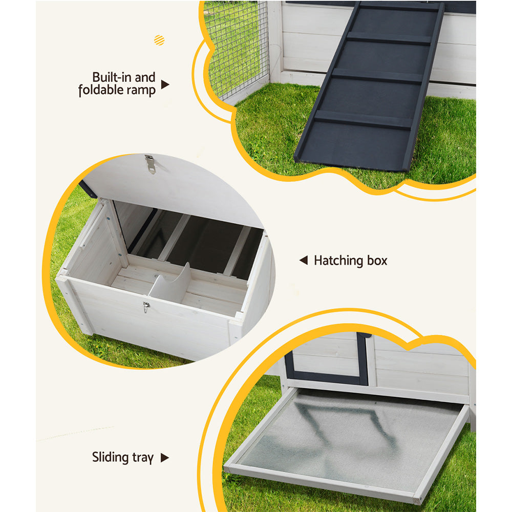 Chicken Coop 166cm x 120cm x 112cm