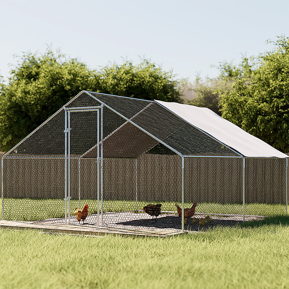 Chicken Run Walk in Hen House Cage 3mx4mx2m